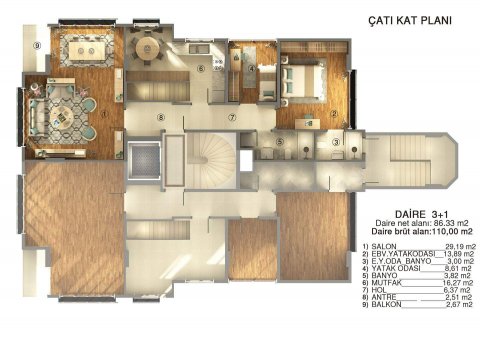 Apartments Bostancı / Güven Apt